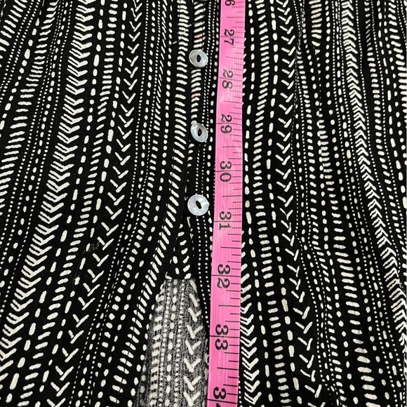 [S]Promesa Journey Ahead Geo-Print Button-Front Maxi Dress - Picture 8 of 9